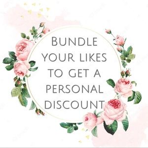 Bundle two or more items for a discount.